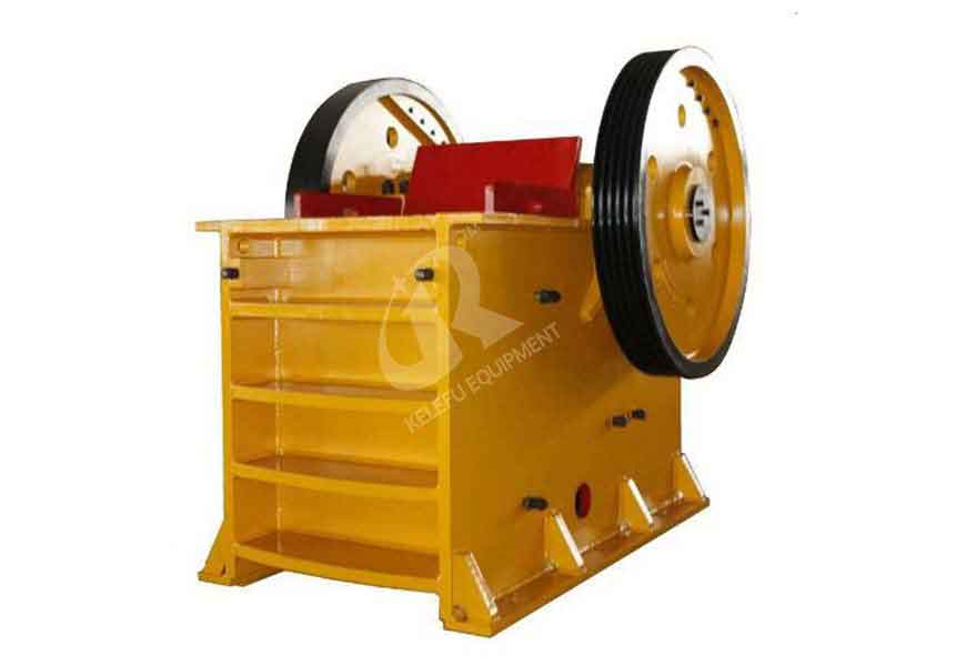 Jaw type fine crusher